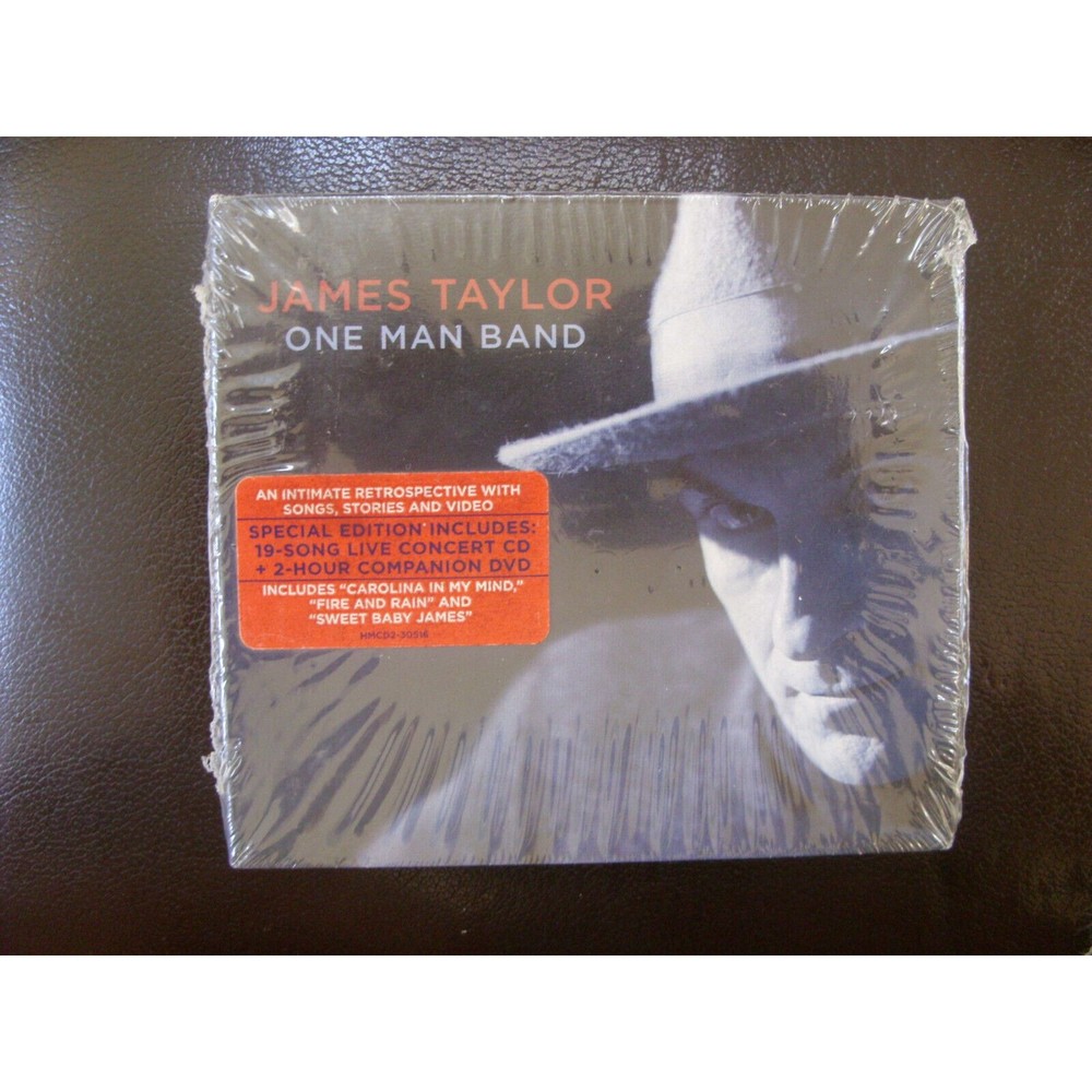James Taylor One Man Band 2007  CD + DVD Set NEW